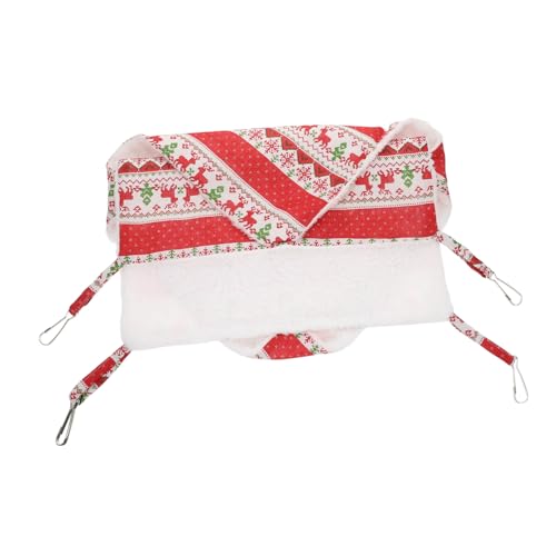 COLLBATH Hängematte Für Hamster Und Kleintiere Bequemes Schlafnest Aus Robustem Material Einfach Käfigwand Zu Befestigen Mit Haken von COLLBATH