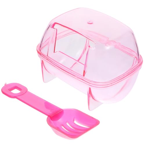 COLLBATH 1 Stück Hamster Badezimmer Tub Praktische Hamster Badewanne mit Stilvollem Design Transparente zu Reinigen für Rennmäuse und Mäuse Fördert Spielspaß Zufällige Farbe COLLBATH 1 Stück Hamster Badezimmer Tub Praktische Hamster Badewanne mit Stilvollem Design Transparente zu Reinigen für Rennmäuse und Mäuse Fördert Spielspaß Zufällige Farbe von COLLBATH