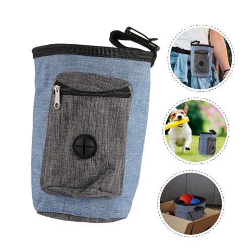 COLLBATH 1 Stück Hundeleckerli für Training Tragbarer Snackbeutel mit Verstellbarem Gürtel für Welpen und Outdoor Aktivitäten Große Kapazität für Belohnungen von COLLBATH