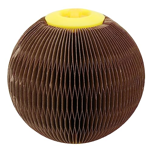 COLLBATH 1 Stück Katzen Honeycomb Ball Kratzbrett Langlebig und Atmungsaktiv für Haustiere Hellbraun zur Beschäftigung und Stressabbau COLLBATH 1 Stück Katzen Honeycomb Ball Kratzbrett Langlebig und Atmungsaktiv für Haustiere Hellbraun zur Beschäftigung und Stressabbau von COLLBATH
