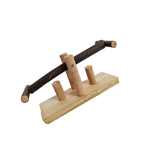 COLLBATH Nymphensittich Holz Wippe Haustier Papagei Spielzeug Spielen Rack Sicher Holz Spaß Für Vögel COLLBATH Nymphensittich Holz Wippe Haustier Papagei Spielzeug Spielen Rack Sicher Holz Spaß Für Vögel von COLLBATH