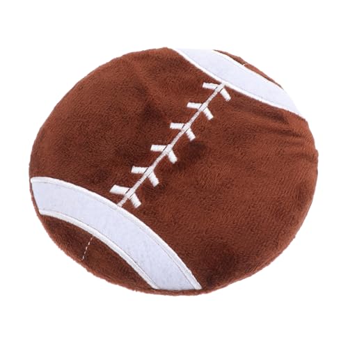 COLLBATH 1 Stück Rugby interaktives kinderspielzeug spielzeuge draußen hühner Dog Toy Trainingsspielzeug Rugby-förmige Flugscheibe Plüsch Brown COLLBATH 1 Stück Rugby interaktives kinderspielzeug spielzeuge draußen hühner Dog Toy Trainingsspielzeug Rugby-förmige Flugscheibe Plüsch Brown von COLLBATH