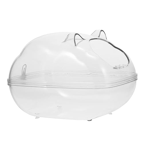 COLLBATH 1 Stück Transparentes Hamster Badezimmer Mittlere Leichtes und Stabiles Design für Käfige zu Reinigen Optimale Pflege für Kleine Haustiere COLLBATH 1 Stück Transparentes Hamster Badezimmer Mittlere Leichtes und Stabiles Design für Käfige zu Reinigen Optimale Pflege für Kleine Haustiere von COLLBATH