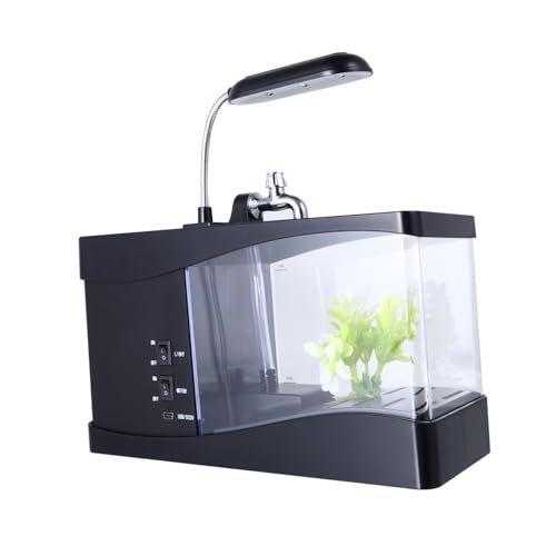 COLLBATH 1 Stück USB Schreibtisch Stifthalter mit Aquarium Alarmuhr Farbwechselndes LED Licht Temperatur und Datumsanzeige Perfekter Schreibtisch Schmuck COLLBATH 1 Stück USB Schreibtisch Stifthalter mit Aquarium Alarmuhr Farbwechselndes LED Licht Temperatur und Datumsanzeige Perfekter Schreibtisch Schmuck von COLLBATH