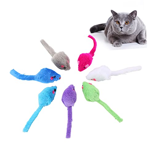 COLLBATH 10 STK für Haustiere Katzenspielzeug zur Bereicherung Zauberstab Katzenspielzeug Interaktives Katzenspielzeug Mäuse Katzen Kauspielzeug für Hunde Plüschtiere für Hunde COLLBATH 10 STK für Haustiere Katzenspielzeug zur Bereicherung Zauberstab Katzenspielzeug Interaktives Katzenspielzeug Mäuse Katzen Kauspielzeug für Hunde Plüschtiere für Hunde von COLLBATH