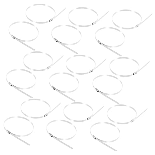 COLLBATH 100 Stück Teiliges Edelstahl Kabelbinder Rostfrei Hohe Zugfestigkeit Wetterfest für Gartenzaun Hühnerdraht Befestigung Langlebig und Einfach zu Montieren COLLBATH 100 Stück Teiliges Edelstahl Kabelbinder Rostfrei Hohe Zugfestigkeit Wetterfest für Gartenzaun Hühnerdraht Befestigung Langlebig und Einfach zu Montieren von COLLBATH