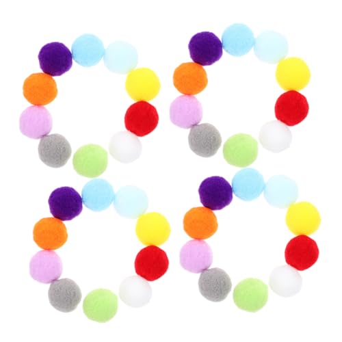 COLLBATH Katzenspielzeug 100 Stück Bunte Plüschbälle Kätzchenbälle Katzenminzenbälle Spielzeug interaktives Katzenminzenspielzeug Bälle für Hauskatzen COLLBATH Katzenspielzeug 100 Stück Bunte Plüschbälle Kätzchenbälle Katzenminzenbälle Spielzeug interaktives Katzenminzenspielzeug Bälle für Hauskatzen von COLLBATH