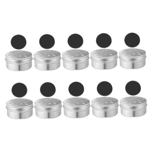COLLBATH 10er Satz Geruchstrainingsdosen Für Hunde Aus Metall Für Agility-Training Und Nasenarbeit Mit Deckel Und Vorrat COLLBATH 10er Satz Geruchstrainingsdosen Für Hunde Aus Metall Für Agility-Training Und Nasenarbeit Mit Deckel Und Vorrat von COLLBATH
