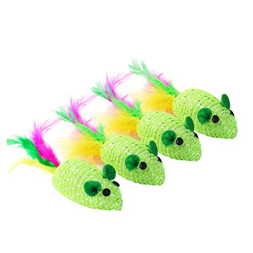 COLLBATH 10stücke Gewebte Spielzeug Für Katzen Federmaus Katzenspiel Requisiten Teaser Polyester Und Federn Für Lange Lebensdauer Auffälliges Design Lustig Dekorativ Sicher Bruchfest COLLBATH 10stücke Gewebte Spielzeug Für Katzen Federmaus Katzenspiel Requisiten Teaser Polyester Und Federn Für Lange Lebensdauer Auffälliges Design Lustig Dekorativ Sicher Bruchfest von COLLBATH
