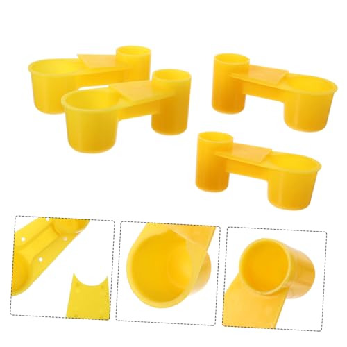 COLLBATH 10Stücke Papageien Futterspender Satz Doppelschlitz Wassernapf für Vögel Verschleißfest Leicht zu Befüllen für und Unzertrennliche Haustierbedarf COLLBATH 10Stücke Papageien Futterspender Satz Doppelschlitz Wassernapf für Vögel Verschleißfest Leicht zu Befüllen für und Unzertrennliche Haustierbedarf von COLLBATH