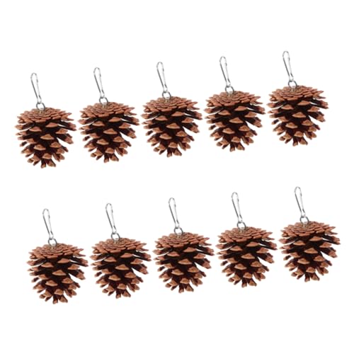COLLBATH 10er-Pack Vogelspielzeug Für Papageien Futtersuchspielzeug Für Vögel Tannenzapfen Sicheres Kauspielzeug Für Ziervögel Aras Spielzeug Für Die Käfigdekoration COLLBATH 10er-Pack Vogelspielzeug Für Papageien Futtersuchspielzeug Für Vögel Tannenzapfen Sicheres Kauspielzeug Für Ziervögel Aras Spielzeug Für Die Käfigdekoration von COLLBATH