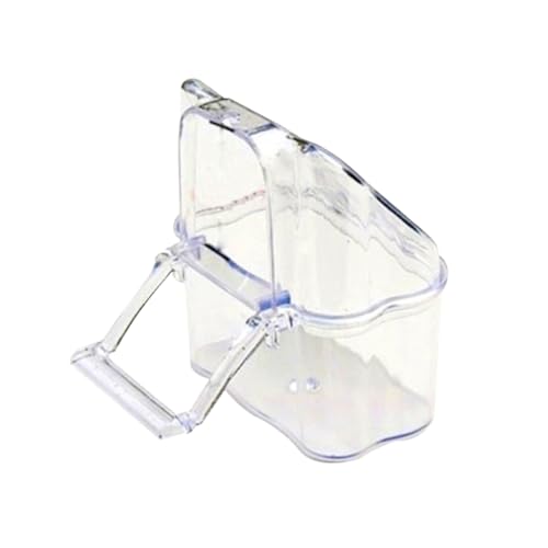 COLLBATH 10 Stücke Keine-Vogel Feeder Für Käfig Papagei Fütterung Box Spillproof Vogel Feeder Einfach Installieren von COLLBATH