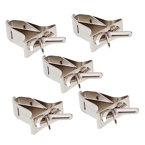 COLLBATH 15 STK Essenszange Papageienfruchthalter Tasche Vogel Fütterer vogelfutterspender vogelfutterhäuschen Vogelkäfig Vogelgemüsefutterclip Papagei-Gemüse-Clip Rostfreier Stahl Silver COLLBATH 15 STK Essenszange Papageienfruchthalter Tasche Vogel Fütterer vogelfutterspender vogelfutterhäuschen Vogelkäfig Vogelgemüsefutterclip Papagei-Gemüse-Clip Rostfreier Stahl Silver von COLLBATH