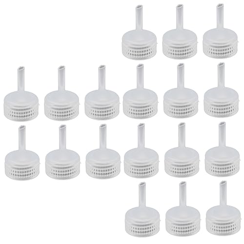 COLLBATH 150stücke Shrimp Ei-inkubator Deckel Für Aquarien Zubehör Schlüpfen Von Garnelen-eiern Passend Für Flaschen Und Einfache Für Garnelenzucht von COLLBATH