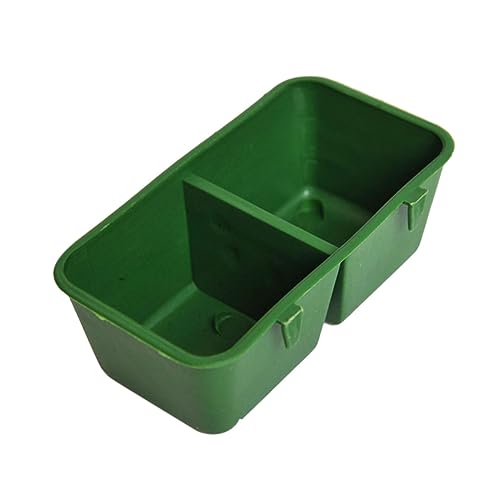 COLLBATH 15stücke Vogelfutterschale Futterspender Für Kleinvögel Mit Doppelnut Für Tauben Und Vögel Aus Sicheren Materialien Für Futter Und Wasser von COLLBATH