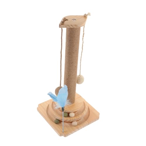 COLLBATH Katzenkratzbaum Für Drinnen Sisal Katzenkratzständer Katzenkletterspielzeug Aus Langlebigem Material Installieren COLLBATH Katzenkratzbaum Für Drinnen Sisal Katzenkratzständer Katzenkletterspielzeug Aus Langlebigem Material Installieren von COLLBATH
