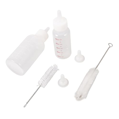 COLLBATH 1Satz Pet Feeding Bottle für Katzen und Teiliges Hochwertige Haustierflasche für Welpen und Kätzchen zu Reinigen und Wiederverwendbar von COLLBATH