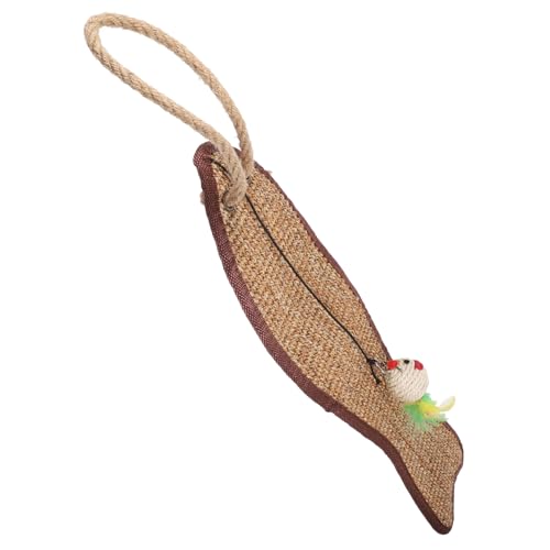COLLBATH Katzenkratzbrett Mit Fisch-Design Sisal-schutzpolster Zum Aufhängen Für Haustiermöbel Schutz in Zufälliger Farbe COLLBATH Katzenkratzbrett Mit Fisch-Design Sisal-schutzpolster Zum Aufhängen Für Haustiermöbel Schutz in Zufälliger Farbe von COLLBATH