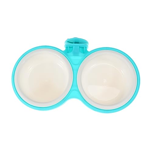 COLLBATH 1Stk Futternapf für Haustiere Hund kühlmatte Spaniel Futterspender Wasserspender für Hunde Katze Hundenapf Doppelter Wassernapf Hundefutter Haustiernapf Futterautomat für Haustiere von COLLBATH