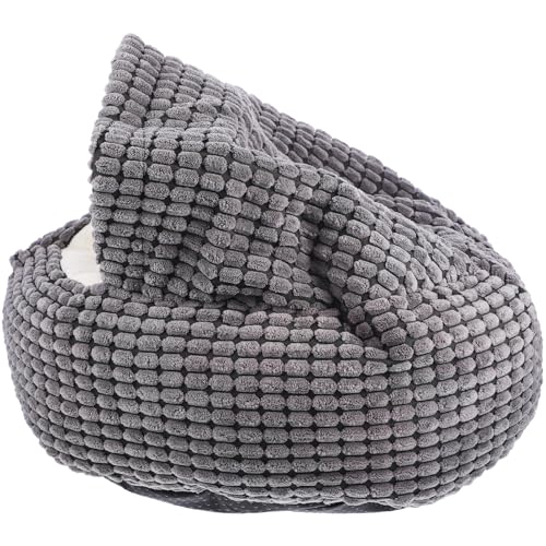 COLLBATH 1Stk Haustierbett pet Bed petbett dogbed Katzennestbett Katzentransporter Katzenbett für den Haushalt halbgeschlossenes Katzennest PP-Baumwolle mit hoher Widerstandsfähigkeit Grey COLLBATH 1Stk Haustierbett pet Bed petbett dogbed Katzennestbett Katzentransporter Katzenbett für den Haushalt halbgeschlossenes Katzennest PP-Baumwolle mit hoher Widerstandsfähigkeit Grey von COLLBATH