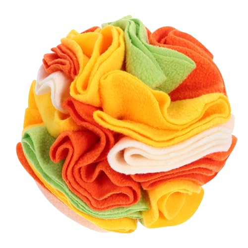 COLLBATH Orange Grün Gelb Weiß 15cm Hund Schnüffelball Spielzeug Haustier Futtersuche Spielzeug Hundeleckerli Spielzeug COLLBATH Orange Grün Gelb Weiß 15cm Hund Schnüffelball Spielzeug Haustier Futtersuche Spielzeug Hundeleckerli Spielzeug von COLLBATH
