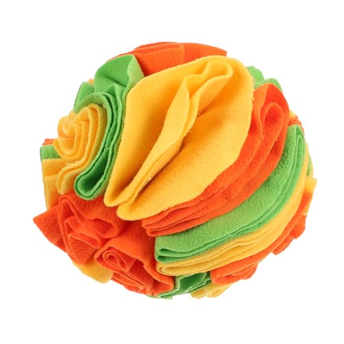 COLLBATH 1Stk Hundeschnüffelball Welpen Schnüffelschale Leckerli-Spender für Hunde Interactive Dog Toys Dog chew Toy Leckfutterspielzeug für Haustiere Haustierspielzeug Polarfleece COLLBATH 1Stk Hundeschnüffelball Welpen Schnüffelschale Leckerli-Spender für Hunde Interactive Dog Toys Dog chew Toy Leckfutterspielzeug für Haustiere Haustierspielzeug Polarfleece von COLLBATH