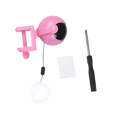COLLBATH 1Stück Elektrisches Katzenspielzeug Mit Anhebendem Ball Interaktives Für Katzen Automatisches Teaser Mit Haarball Funktion Für Wohnzimmer Rosa COLLBATH 1Stück Elektrisches Katzenspielzeug Mit Anhebendem Ball Interaktives Für Katzen Automatisches Teaser Mit Haarball Funktion Für Wohnzimmer Rosa von COLLBATH