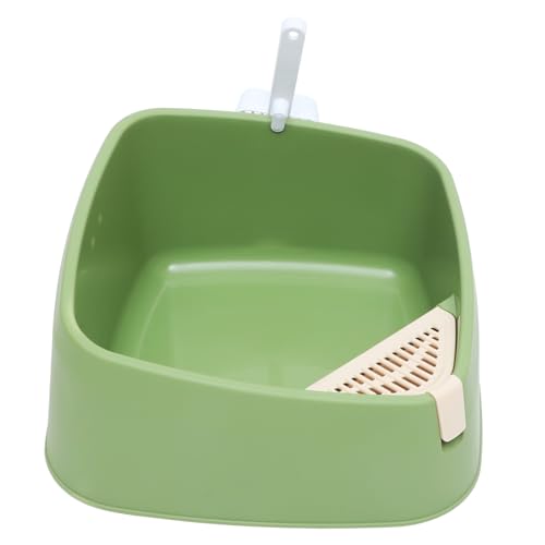 COLLBATH Halbgeschlossene Katzentoilette Aus Kunststoff Mit Auslaufschutz Für Sauberes Zuhause Und Einfache Reinigung COLLBATH Halbgeschlossene Katzentoilette Aus Kunststoff Mit Auslaufschutz Für Sauberes Zuhause Und Einfache Reinigung von COLLBATH