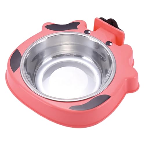 COLLBATH Hängenapf Mit Wasserspender Futternapf Aus Kunststoff rutschfest Und Verstellbar Für Hunde Und Katzen COLLBATH Hängenapf Mit Wasserspender Futternapf Aus Kunststoff rutschfest Und Verstellbar Für Hunde Und Katzen von COLLBATH