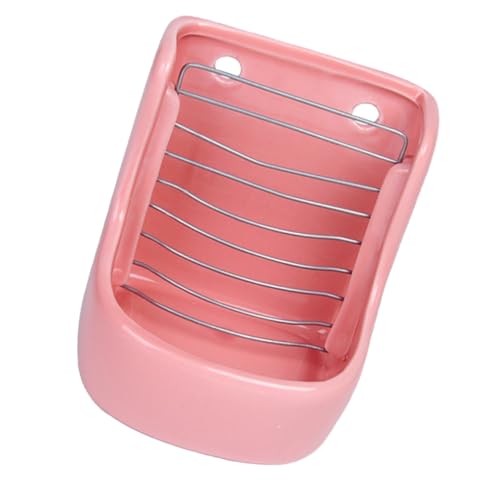 COLLBATH Anti-Turn Keramik Futternapf für Chinchillas geeignet für Kaninchen Hängekäfig Futternapf Grasständer Rosa COLLBATH Anti-Turn Keramik Futternapf für Chinchillas geeignet für Kaninchen Hängekäfig Futternapf Grasständer Rosa von COLLBATH