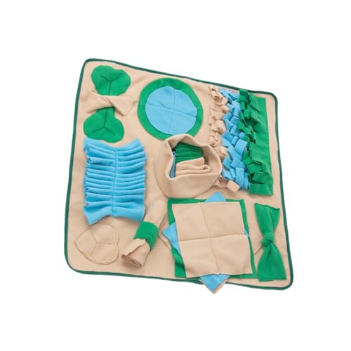 COLLBATH Welpen- -trainingskissen Hunde-schnüffelmatte Futtersuchunterlage Für Hunde Sichere Und Robuste Polarfleece-Matte von COLLBATH