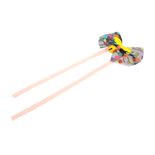 COLLBATH 1stk -partybevorzugung Haustierbedarf Halsschmuck Für Haustiere Flügelkragen Flügel Halsdekor Katzenfliege Dekorativer Halsgürtel Kätzchen-Kragen Organza Yellow von COLLBATH