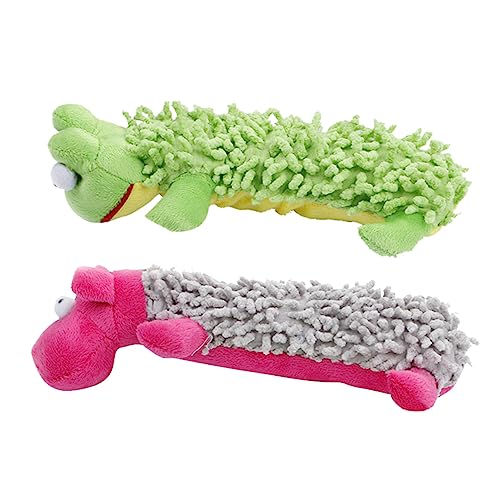 COLLBATH Pädagogisches Hundespielzeug 2 Stück Geräusche Machendes Plüschspielzeug Frosch Nilpferd Haustier-backenzahnspielzeug Zum Kauen Gegen Langeweile COLLBATH Pädagogisches Hundespielzeug 2 Stück Geräusche Machendes Plüschspielzeug Frosch Nilpferd Haustier-backenzahnspielzeug Zum Kauen Gegen Langeweile von COLLBATH