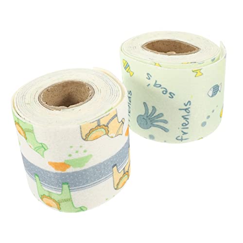 COLLBATH 2 Rollen Krallenschneider-Band Für Hamster-laufräder Haustier Zubehör rutschfeste Streifen Praktische Schleifbänder COLLBATH 2 Rollen Krallenschneider-Band Für Hamster-laufräder Haustier Zubehör rutschfeste Streifen Praktische Schleifbänder von COLLBATH