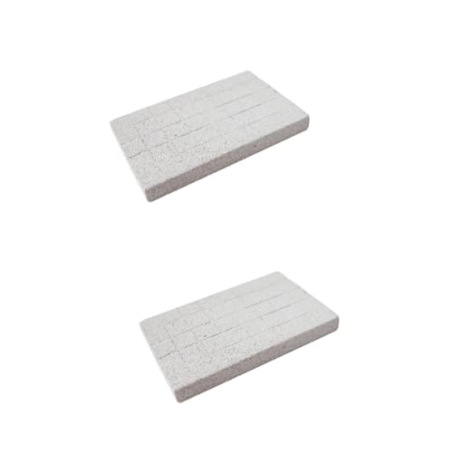 COLLBATH 2 Stücke Meerschweinchen Eichhörnchen Fuß Pad Pet Vulkanischen Schleifen Bord Scratch Board Schleifen Pad Für Haustier Füße von COLLBATH