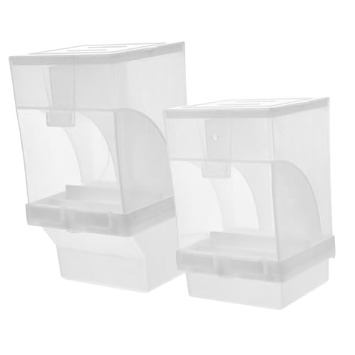 COLLBATH 2stücke Automatischer Futterspender Für Vögel Aus Hochwertigem Pp Und Abs-Material Tragbar Und Leicht Zu Reinigen Geeignet Für Papageien Hamster Und Andere Tiere COLLBATH 2stücke Automatischer Futterspender Für Vögel Aus Hochwertigem Pp Und Abs-Material Tragbar Und Leicht Zu Reinigen Geeignet Für Papageien Hamster Und Andere Tiere von COLLBATH
