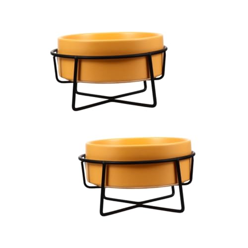 COLLBATH 2 Sets Erhöhter Keramik-katzennapf Mit Ständer Futterspender Für Haustiere Für Einfachen Zugang Wassernapfhalter Für Hunde Und Katzen COLLBATH 2 Sets Erhöhter Keramik-katzennapf Mit Ständer Futterspender Für Haustiere Für Einfachen Zugang Wassernapfhalter Für Hunde Und Katzen von COLLBATH