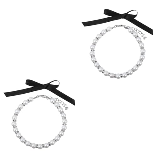 COLLBATH 2 Sets Luxus Halskette Für Hunde Haustier Schmuck Verstellbares COLLBATH 2 Sets Luxus Halskette Für Hunde Haustier Schmuck Verstellbares von COLLBATH