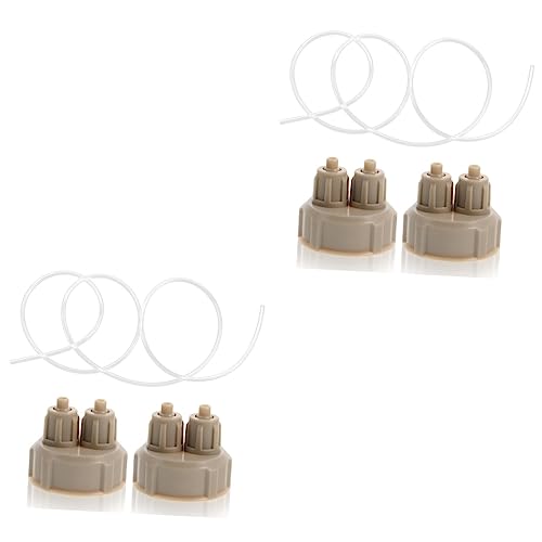 COLLBATH 2 Sätze Quick-Twist-Kappe Luftstein für Aquarien co2 reaktor flaschenverschlüsse Luft im Aquarium wattestäbchen abstrichtupfer Tragbarer CO2-Diffusor co2 reaktor selber Bauen Beige COLLBATH 2 Sätze Quick-Twist-Kappe Luftstein für Aquarien co2 reaktor flaschenverschlüsse Luft im Aquarium wattestäbchen abstrichtupfer Tragbarer CO2-Diffusor co2 reaktor selber Bauen Beige von COLLBATH