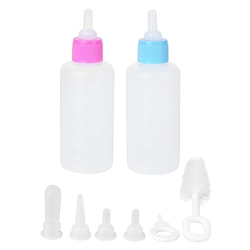 COLLBATH Katzen-saugflaschen-Set 2er-Pack Futterspender Aus Silikon Pp Größe Einfach Zu Verwenden Für Die Fütterung Von Kätzchen Und Katzen COLLBATH Katzen-saugflaschen-Set 2er-Pack Futterspender Aus Silikon Pp Größe Einfach Zu Verwenden Für Die Fütterung Von Kätzchen Und Katzen von COLLBATH