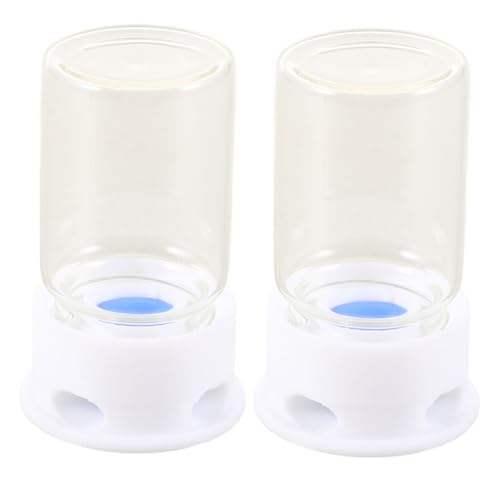 COLLBATH 2 Stück Ameisen Wasser Fütterung Gerät Enthalten Terrarium Spender Nest Ameisenhalter Auf Dem Bauernhof Für Ameisenfutter Ameisenvivaria Glas Transparent von COLLBATH