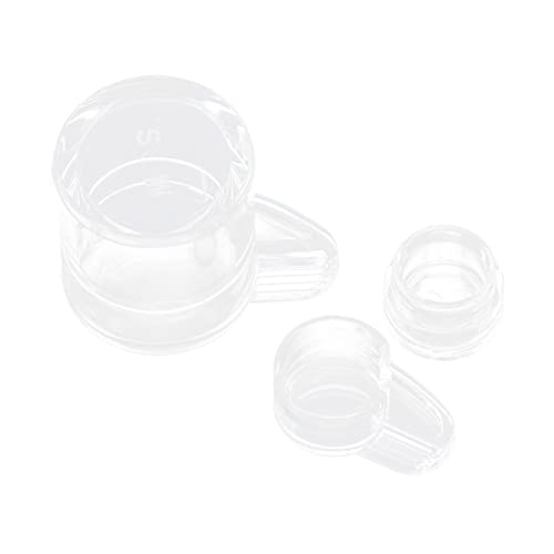 COLLBATH 2 Stück Ameisen Wasser fütterung gerät Haustier Ameisen für halten Ameisen Tränke Ameisenwassertränke Wasserspender für Ameisennester sichtbarer Futterbehälter für Ameisen Acryl von COLLBATH