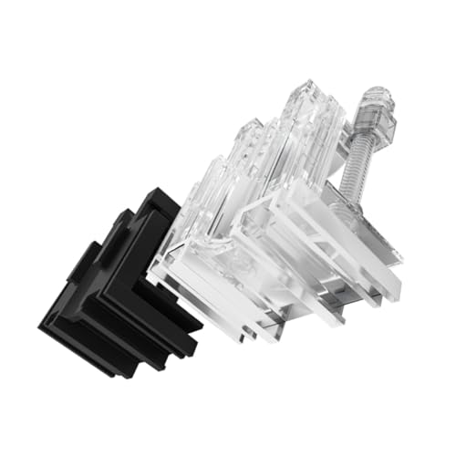 COLLBATH Stabile Aquarium-Clips 2er-Pack Aquarium- Feste Clips Für Filter Platzsparendes Design Für Einfache Installation von COLLBATH