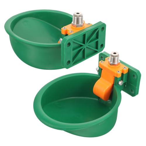 COLLBATH 2 Stück Automatischer Wasserspender für Schafe und Rinder Kunststoff Tränke mit Minimalem Wasserverlust für Nutztiere Leicht zu Reinigen und Wetterbeständig COLLBATH 2 Stück Automatischer Wasserspender für Schafe und Rinder Kunststoff Tränke mit Minimalem Wasserverlust für Nutztiere Leicht zu Reinigen und Wetterbeständig von COLLBATH