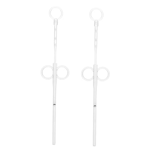 COLLBATH 2 Stück Babyvogel Fütterungsrohre für Handfütterung von Papageien Transparent S für Aufzucht von Jungvögeln Hygienisch und Präzise Fütterung von COLLBATH