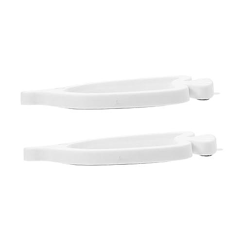 COLLBATH 2 Stück Futterring Für Aquarien Runden Aquarienkreis Schwimmring Für Aquarien Fisch Ringe Aquarium Fütterung Klein Futterspender Schwebend Dekorationen Für Aquarien Tank Weiß PVC von COLLBATH