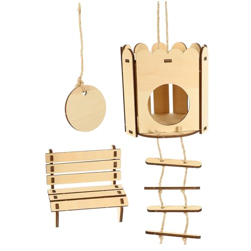 COLLBATH Unfertiges Hamsterversteck Aus Holz Haustiernest Für Hamster Meerschweinchen Kleintiere COLLBATH Unfertiges Hamsterversteck Aus Holz Haustiernest Für Hamster Meerschweinchen Kleintiere von COLLBATH