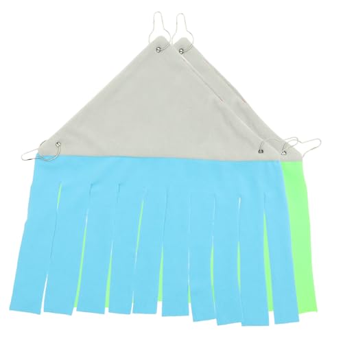 COLLBATH 2 Stück Hamster-Kaninchen-Hängematte Hamsterversteck für Hamster Nest drinnen verstecken Rabbit Hammock Hamster Hammock Hamsterbedarf meerschweinchen schlafzelt Flanell von COLLBATH