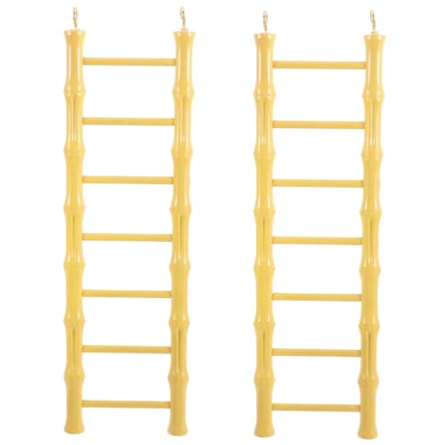 COLLBATH 2stücke Käfig Zubehör Hamster Und Vogel Kletterleiter Robustem Für Papageien Und Nager Fördert Und Spielspaß COLLBATH 2stücke Käfig Zubehör Hamster Und Vogel Kletterleiter Robustem Für Papageien Und Nager Fördert Und Spielspaß von COLLBATH