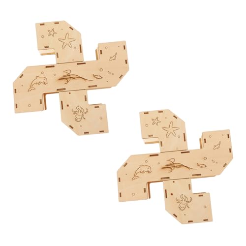 COLLBATH 2er Satz Hamster Tunnel Labyrinth Spielzeug Aus Naturholz Für Kleintiere Mäuse Und Igel Zum Erkunden Und Entspannen COLLBATH 2er Satz Hamster Tunnel Labyrinth Spielzeug Aus Naturholz Für Kleintiere Mäuse Und Igel Zum Erkunden Und Entspannen von COLLBATH
